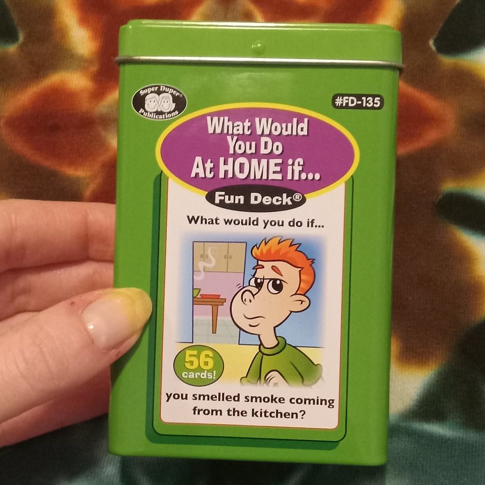 Super Duper Fun Deck Green Card Game